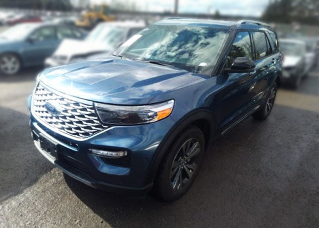 Buy 2020 Blue Ford Explorer