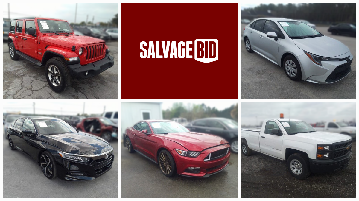 Salvage Cars for Sale  Repairable Cars in the USA for Sale - Salvagebid