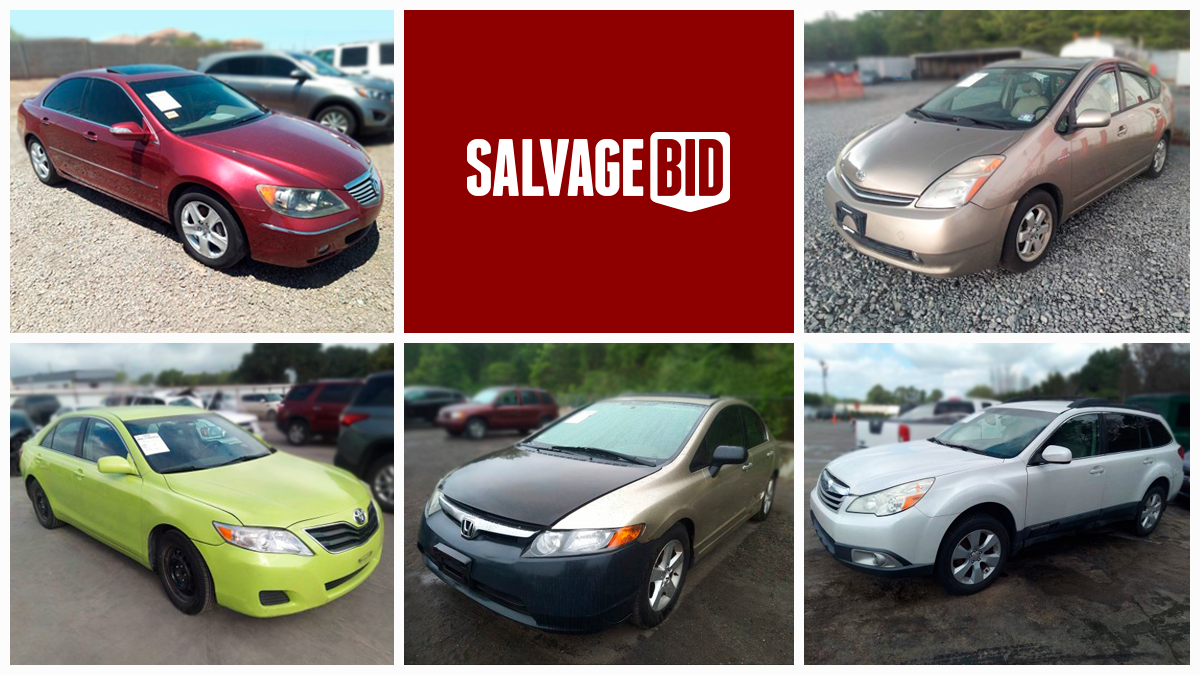 Affordable Salvage Cars For Sale Under $15,000