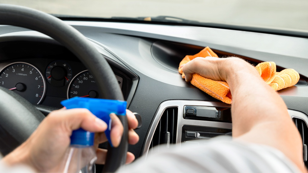 best way to clean the interior of your car