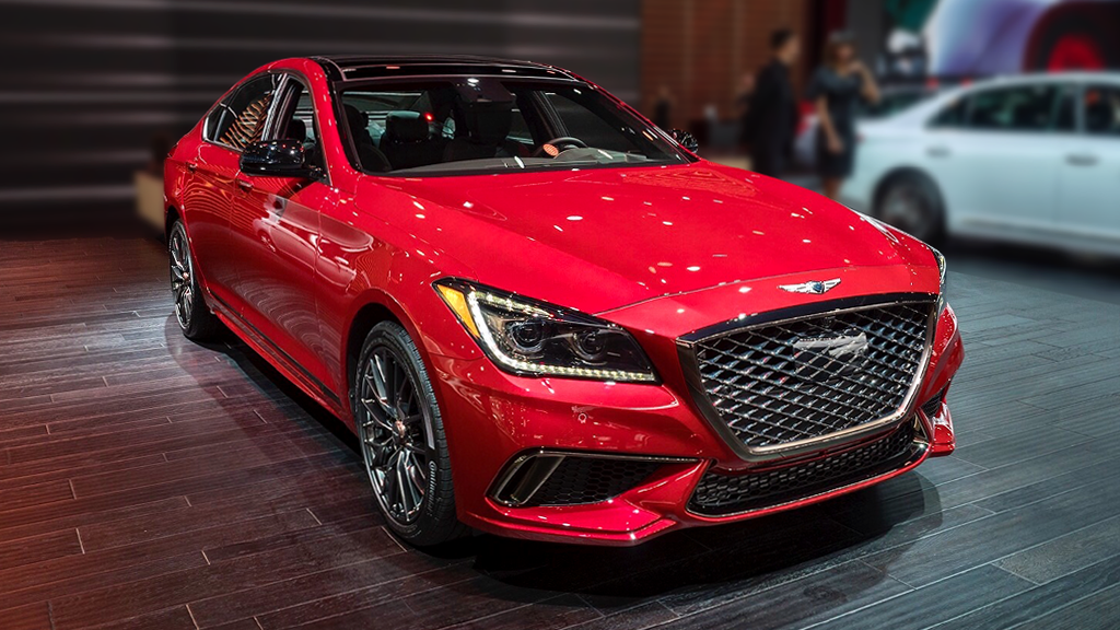 Genesis G80 Sport red