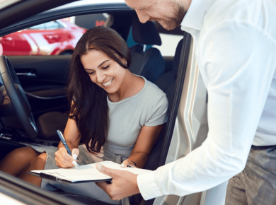 buying a vehicle with a lien