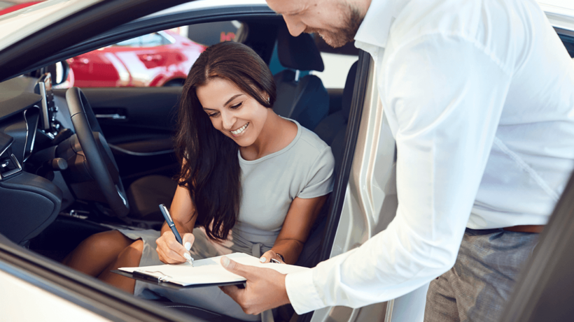 buying a vehicle with a lien