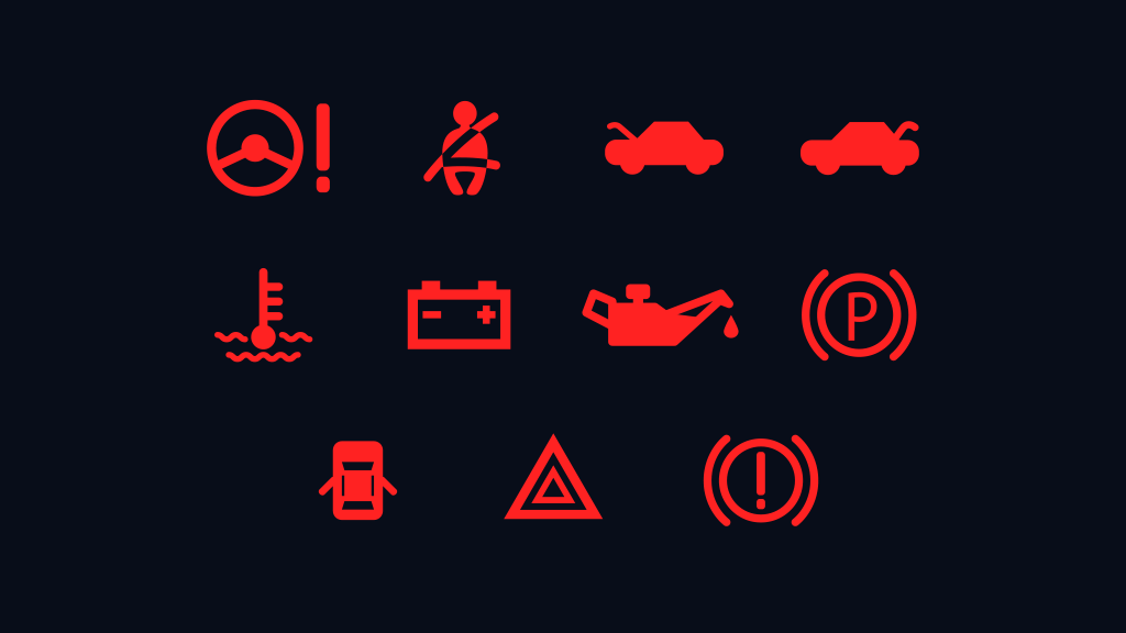 common dashboard symbols